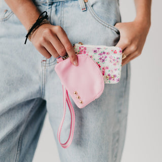 Wallet-Summer Spritz Dual Pouch Wristlet-Pretty Simple