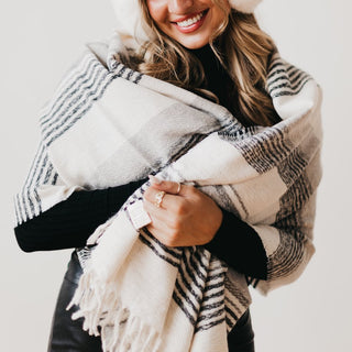 Oakley Striped Scarf-Pretty Simple