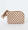 Woven Checkered Tan