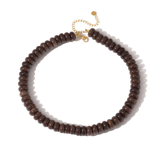 Necklace-Dana Donut Bead Necklace-Pretty Simple