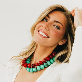 Bella Beaded Necklace - WATERPROOF-Necklace-Pretty Simple