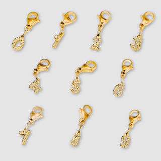 Number Charm Bar Chanelle Charms - WATERPROOF Wholesale-Charms-Pretty Simple