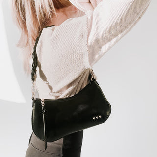 Brynlee Braided Vegan Leather Crossbody & Shoulder Bag-Crossbody bag-Pretty Simple