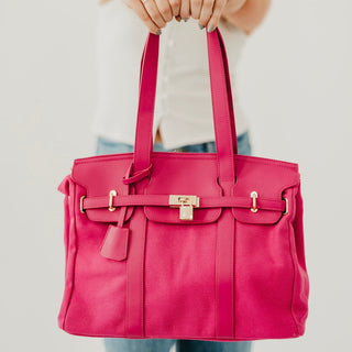 Cadence Canvas and Vegan Leather Tote-Tote Bag-Pretty Simple