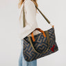 Olive & Black Geometric