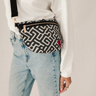 Colby Canvas Printed Bum Bag-Bum Bag-Pretty Simple