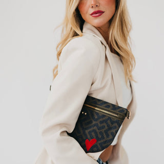 Colby Canvas Printed Bum Bag-Bum Bag-Pretty Simple