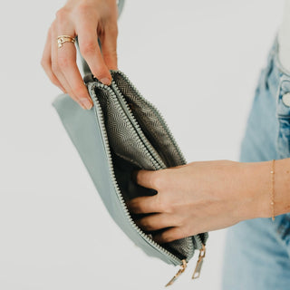 Cove Double Zip Nylon Wristlet Wallet Wholesale-Wristlet-Pretty Simple