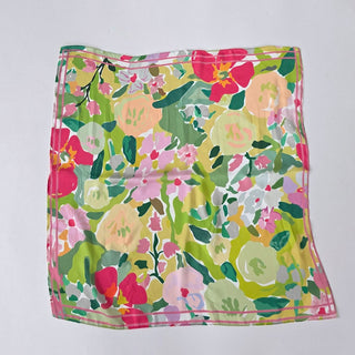 Cynthia Floral Square Scarf-Hair Scarf-Pretty Simple