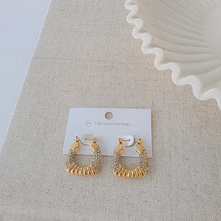 Daphne Hoop Earrings - WATERPROOF-Earrings-Pretty Simple