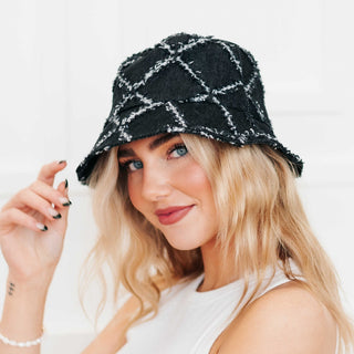 Diamond Print Bucket Hat- Wholesale - Pretty Simple