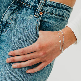 Bracelet-Double Love Tennis Bracelet - WATERPROOF-Pretty Simple