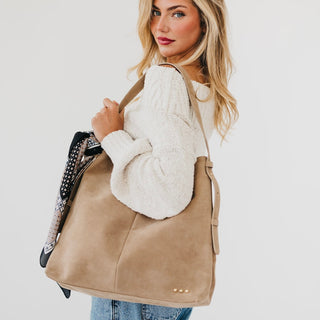 Evie Suede Hobo Shoulder Bag-Shoulder Bag-Pretty Simple