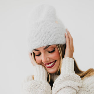 Fifi Fluffy Angora Beanie-Beanie-Pretty Simple