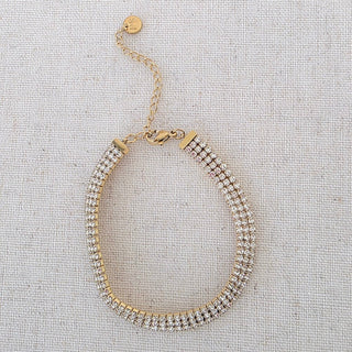 Giselle Layered Tennis Bracelet - WATERPROOF-Bracelet-Pretty Simple