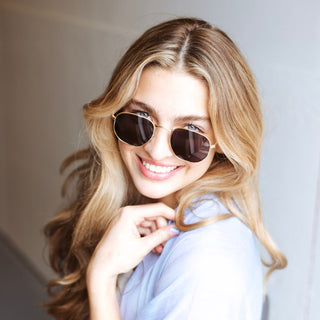 Hailey Hexagon Frame Sunglasses- Wholesale - Pretty Simple