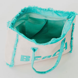 Hanalei Terry Cloth Beach Tote Bag-Tote Bag-Pretty Simple