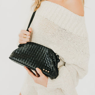 Lacy Woven Frame Crossbody Bag-Crossbody Bag-Pretty Simple