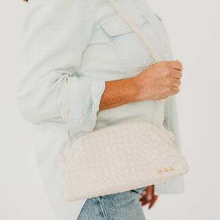 Lacy Woven Frame Crossbody Bag-Crossbody Bag-Pretty Simple