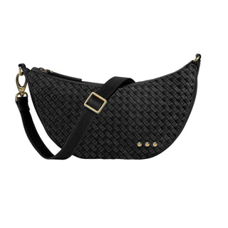 Paige Suede Woven Crossbody-Crossbody-Pretty Simple