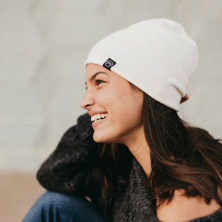 Rolled Edge, Cashmere Beanie- Wholesale - Pretty Simple