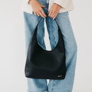 Shoulder Bag-Roxi Hobo Shoulder Bag-Pretty Simple