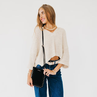 Shelby Suede Phone Bag-Crossbody Bag-Pretty Simple
