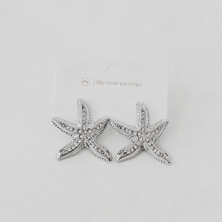 Starfish Earrings - WATERPROOF-Earrings-Pretty Simple