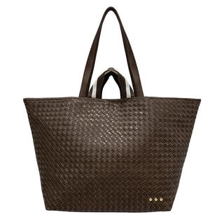 Woven Tiffany Organizer Tote Bag