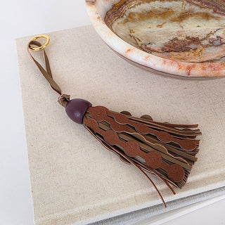 Tess Tassel Bag Charm-Pretty Simple