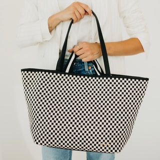 Woven Tiffany Organizer Tote Bag-Tote Bag-Pretty Simple