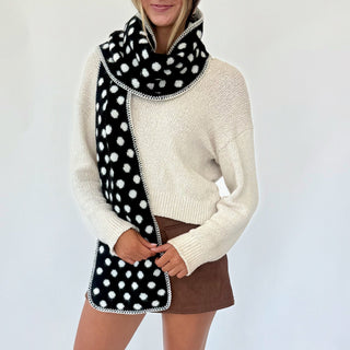 Trudy Polka Dot Scarf-Scarf-Pretty Simple