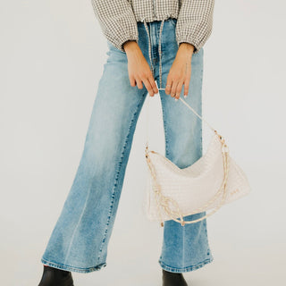 Woven Nikki Slouchy Shoulder Bag-Shoulder Bag-Pretty Simple