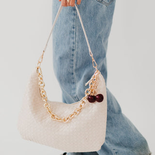 Bag Accessories-Cherry Bag Charm-Pretty Simple