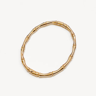 Bamboo Bangles Gold Bracelet **WATERPROOF**-Bracelet-Pretty Simple Wholesale