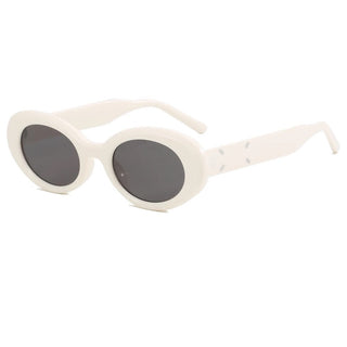 Becky Oval Cat Eye Retro Sunglasses Wholesale-Pretty Simple