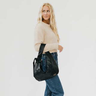 Bobbie Bow Hobo Shoulder Bag-Pretty Simple