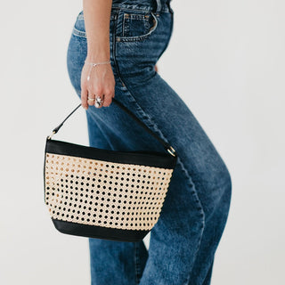 Bryce Woven Bucket Bag-Tote Bag-Pretty Simple