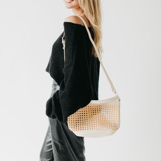 Tote Bag-Bryce Woven Bucket Bag-Pretty Simple