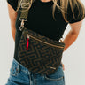 Olive & Black Geometric