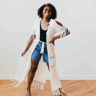 Pretty Simple Camila Crochet Kimono