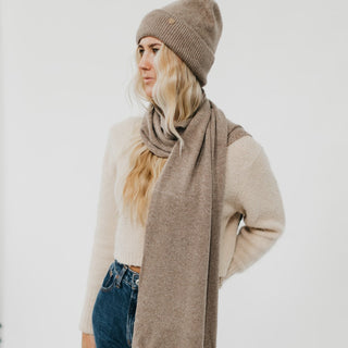 PREORDER - Cassidy Cashmere Wrap and Beanie Duo Wholesale-Scarf-Pretty Simple