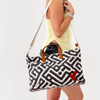 Chelsie Canvas Printed Tote - CAMO PREORDER!-Tote Bag-Pretty Simple
