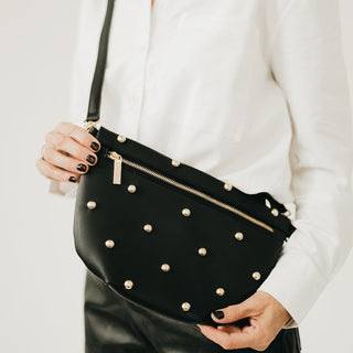 Chic Gold Studded Westlyn Bum Bag-Bum Bag-Pretty Simple