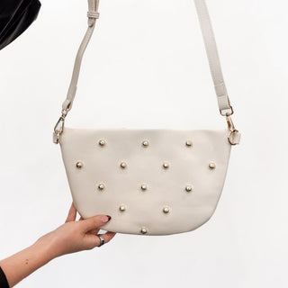 Chic Gold Studded Westlyn Bum Bag-Crossbody Bag-Pretty Simple