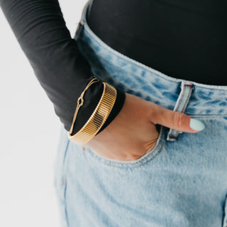 Chunky Statement Bangle Bracelet - WATERPROOF-Bracelet-Pretty Simple