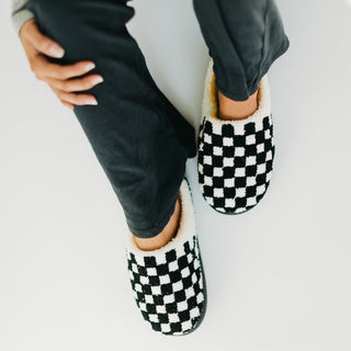 Cure x Beyond Type 1 Checkered Slippers Wholesale-Slippers-Pretty Simple