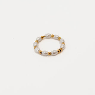 Delightful Pearl Ring - WATERPROOF-Ring-Pretty Simple