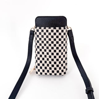 Woven Double Duty Phone Bag Wholesale-Crossbody Bag-Pretty Simple