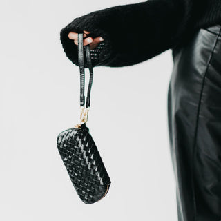 Dylan Woven Sunglass Case Wristlet-Pouch-Pretty Simple